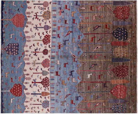 Handmade Persian Gabbeh Tribal Rug - Manhattan Rugs