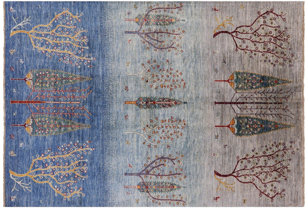 Persian Gabbeh Tribal Hand Knotted Rug - Manhattan Rugs