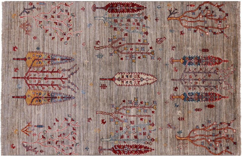 Hand Knotted Persian Gabbeh Tribal Rug - Manhattan Rugs
