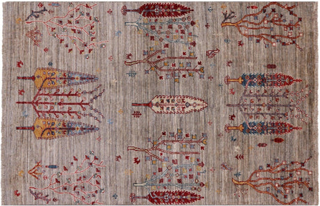 Hand Knotted Persian Gabbeh Tribal Rug - Manhattan Rugs
