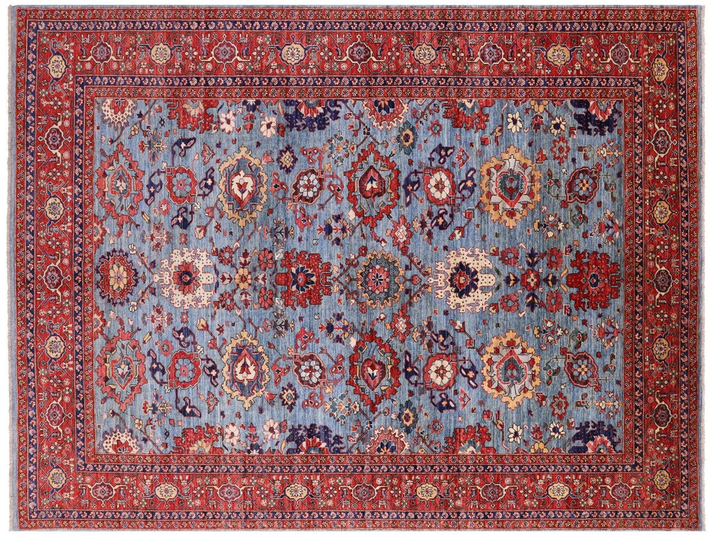 Hand Knotted Persian Fine Serapi Wool Rug - Manhattan Rugs