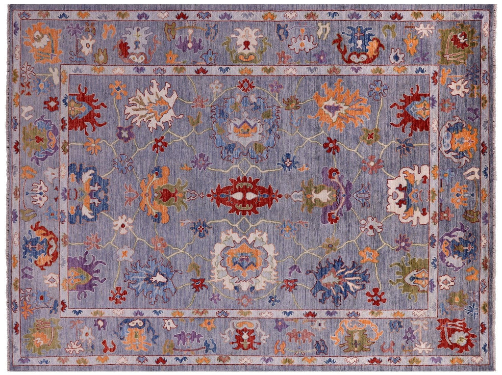 Oushak Handmade Wool Rug - Manhattan Rugs