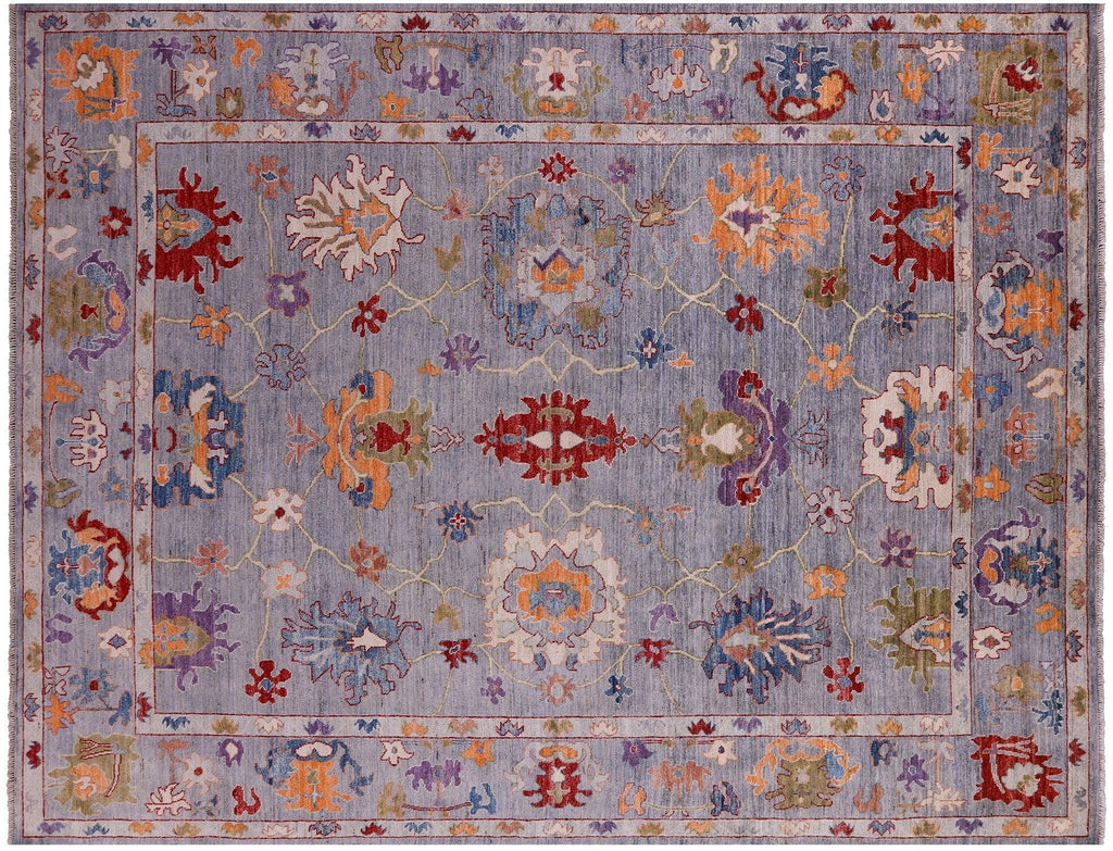 Oushak Hand-Knotted Wool Rug - Manhattan Rugs
