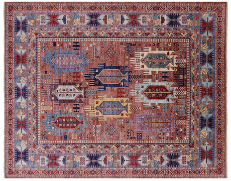 Tribal Fine Serapi Hand-Knotted Wool Rug - Manhattan Rugs