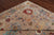 9' 1" X 11' 10" Turkish Oushak Handmade Wool Rug - Q8012