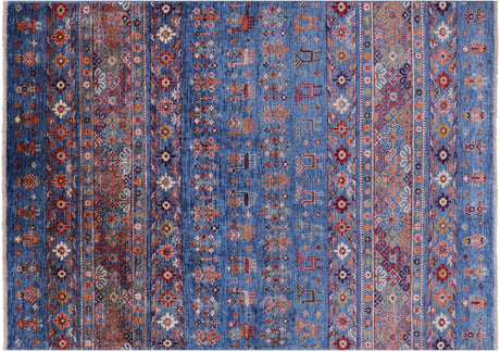 Tribal Persian Gabbeh Hand Knotted Rug - Manhattan Rugs