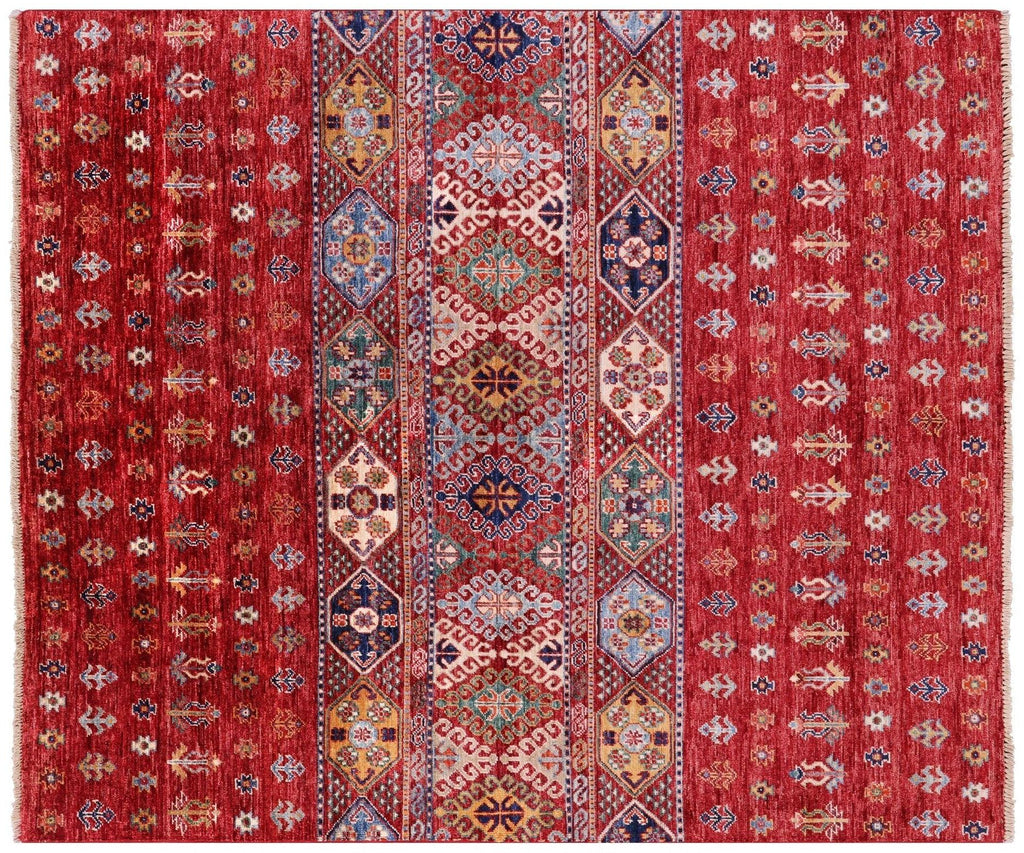 Khorjin Tribal Hand-Knotted Rug - Manhattan Rugs