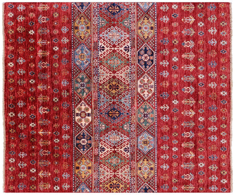 Khorjin Tribal Hand-Knotted Rug - Manhattan Rugs