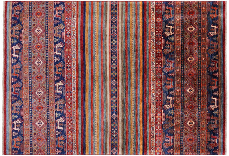Persian Gabbeh Tribal Hand Knotted Rug - Manhattan Rugs