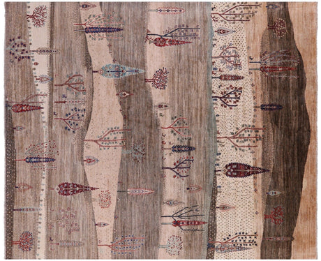 Handmade Tribal Persian Gabbeh Wool Rug - Manhattan Rugs