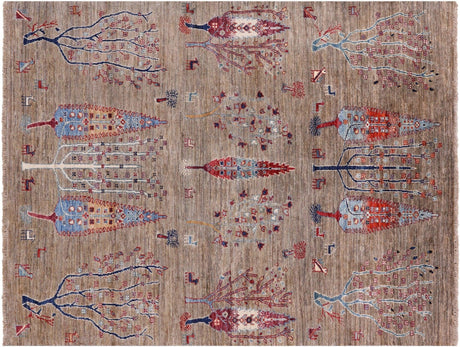 Handmade Persian Gabbeh Tribal Rug - Manhattan Rugs