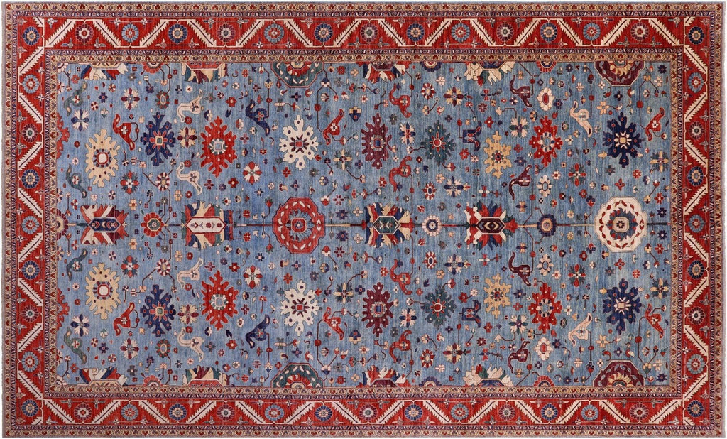 Hand Knotted Persian Fine Serapi Wool Rug - Manhattan Rugs