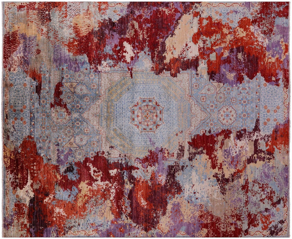 Hand-Knotted Contemporary Wool Rug - Manhattan Rugs