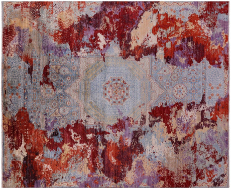 Hand-Knotted Contemporary Wool Rug - Manhattan Rugs