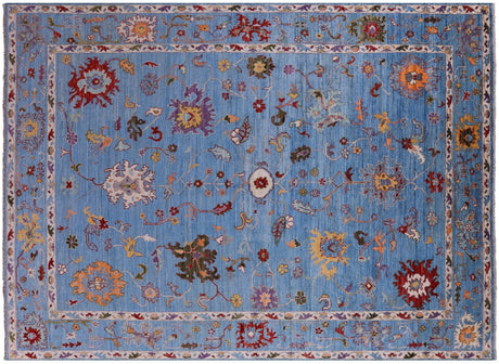Oushak Handmade Wool Rug - Manhattan Rugs
