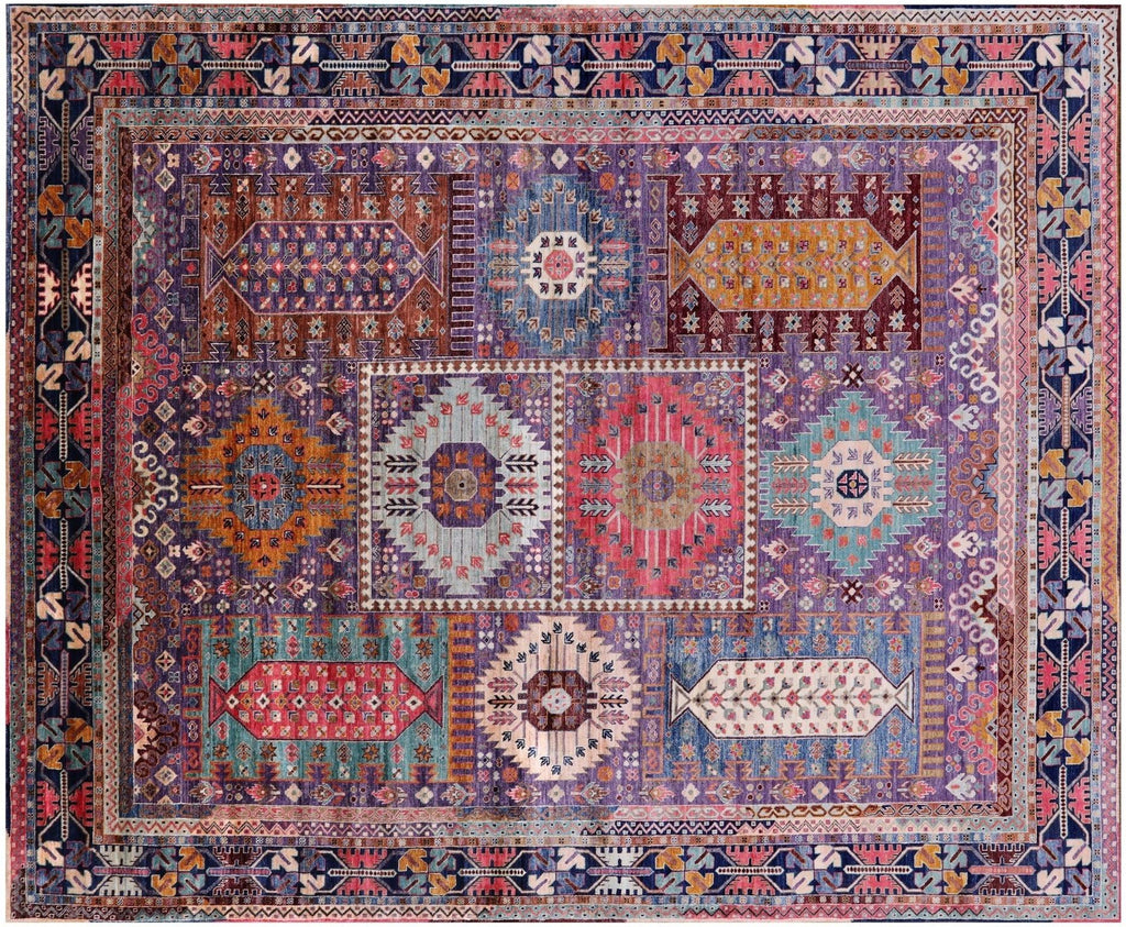 Tribal Fine Serapi Hand Knotted Wool Rug - Manhattan Rugs