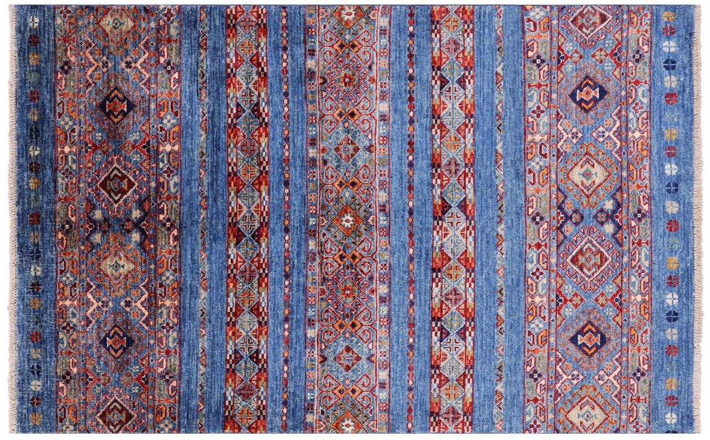 Tribal Khorjin Handmade Wool Rug - Manhattan Rugs