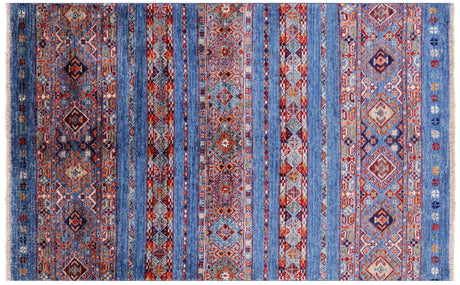 Tribal Khorjin Handmade Wool Rug - Manhattan Rugs