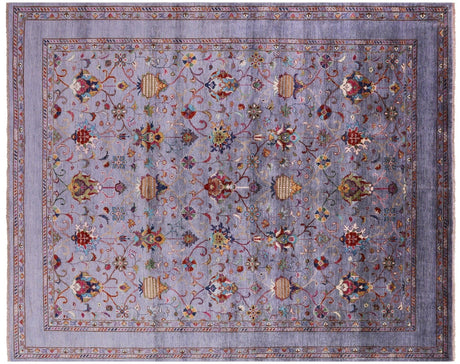 Persian Tabriz Hand Knotted Wool Rug - Manhattan Rugs