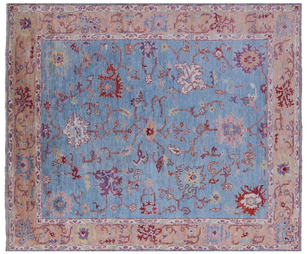 Oushak  Hand Knotted Wool Rug - Manhattan Rugs