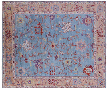Oushak  Hand Knotted Wool Rug - Manhattan Rugs