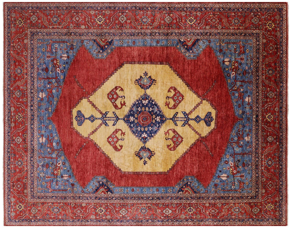 Persian Fine Serapi Hand-Knotted Wool Rug - Manhattan Rugs