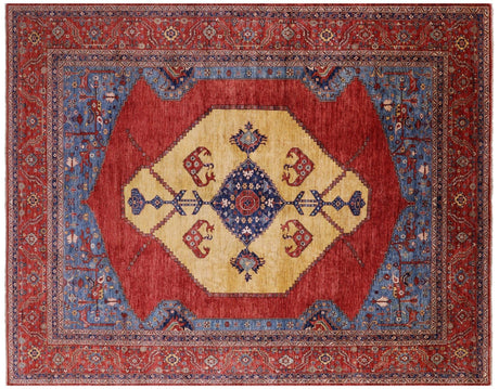Persian Fine Serapi Hand-Knotted Wool Rug - Manhattan Rugs