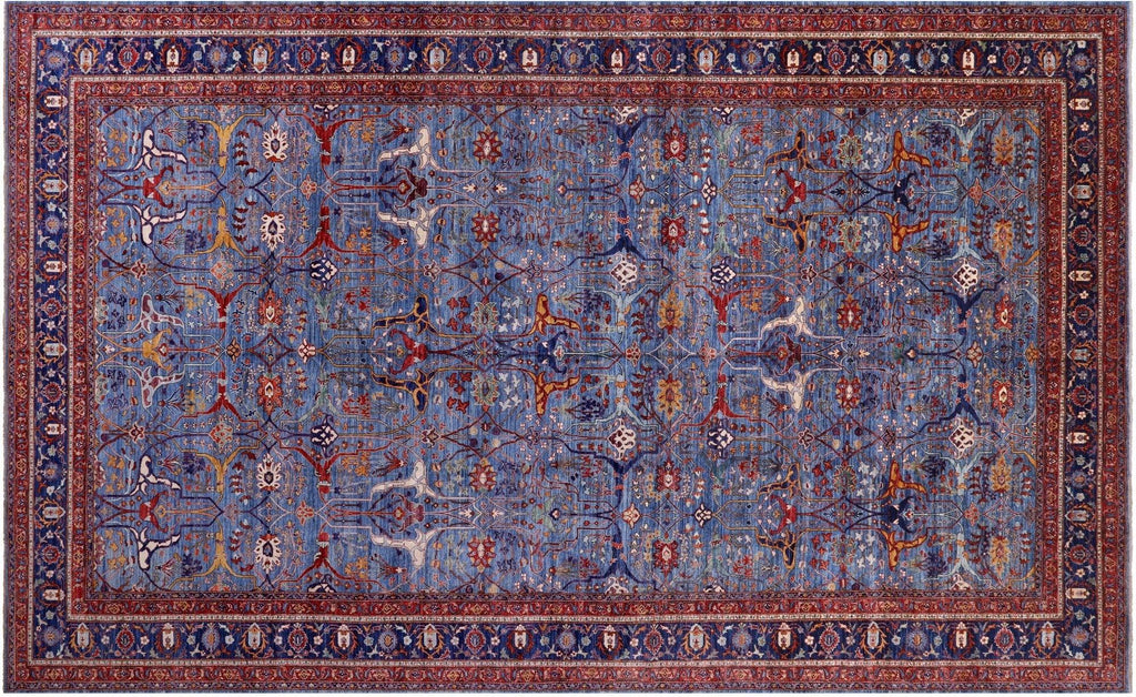Persian Fine Serapi Hand Knotted Wool Rug - Manhattan Rugs