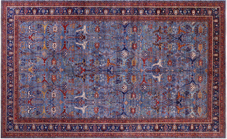 Persian Fine Serapi Hand Knotted Wool Rug - Manhattan Rugs