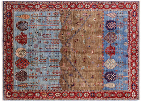 Tribal Persian Gabbeh Handmade Rug - Manhattan Rugs