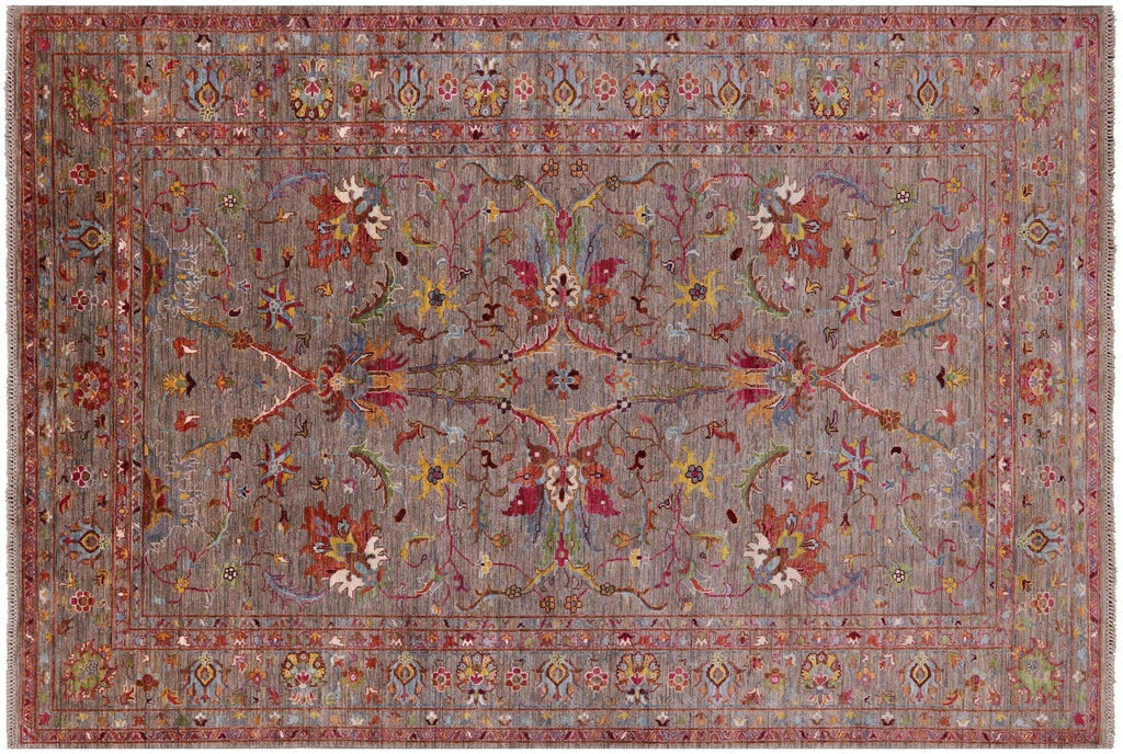 Persian Tabriz Hand-Knotted Wool Rug - Manhattan Rugs