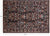 Brown 5' 8" X 8' 0" Handmade Persian Tabriz Wool Rug - Q8334
