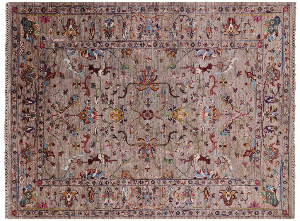 Persian Tabriz Hand Knotted Wool Rug - Manhattan Rugs