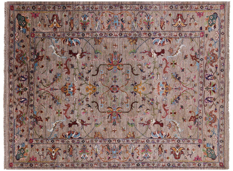Persian Tabriz Hand Knotted Wool Rug - Manhattan Rugs