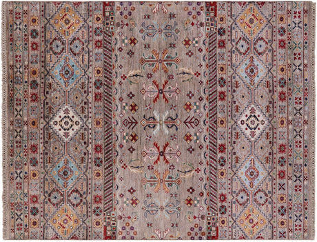 Super Kazak Khorjin Hand-Knotted Wool Rug - Manhattan Rugs