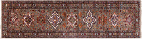 Super Kazak Handmade Wool Runner Rug - Manhattan Rugs