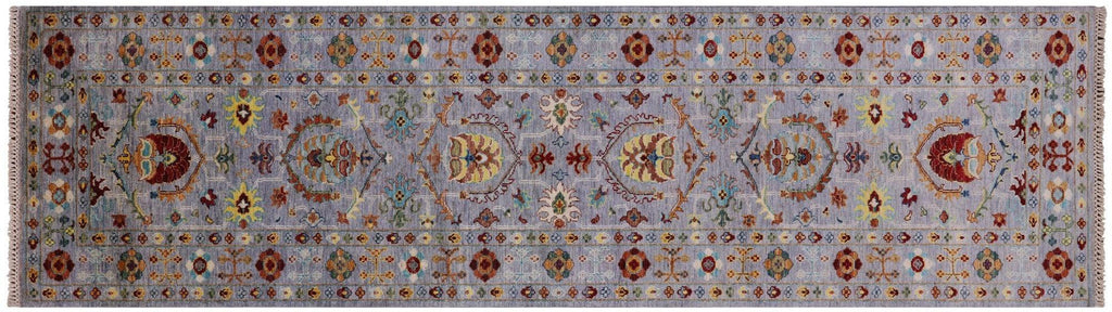 Runner Hand-Knotted Persian Tabriz Wool Rug - Manhattan Rugs