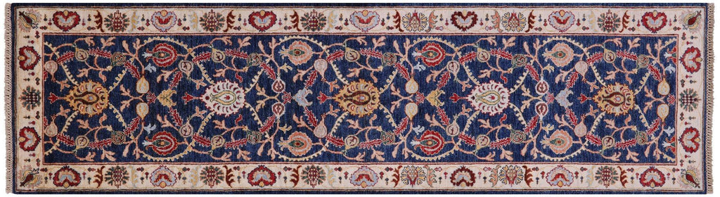 Persian Tabriz Handmade Wool Runner Rug - Manhattan Rugs