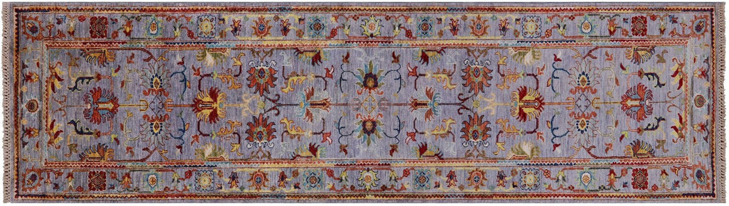 Persian Tabriz Hand Knotted Wool Runner Rug - Manhattan Rugs