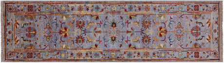Persian Tabriz Hand Knotted Wool Runner Rug - Manhattan Rugs
