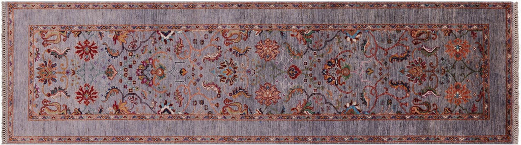 Runner Persian Tabriz Hand-Knotted Wool Rug - Manhattan Rugs