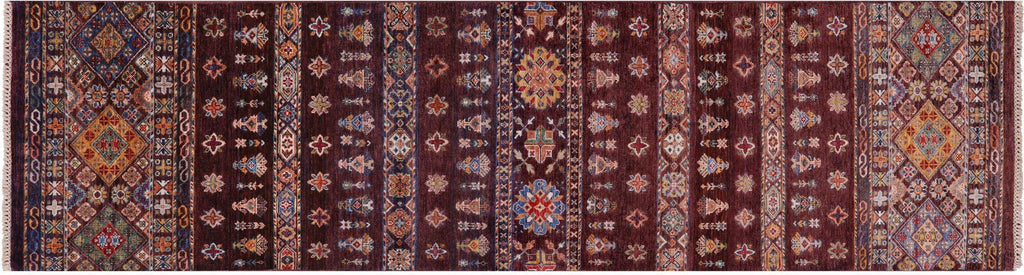 Khorjin Super Kazak Hand-Knotted Runner Rug - Manhattan Rugs