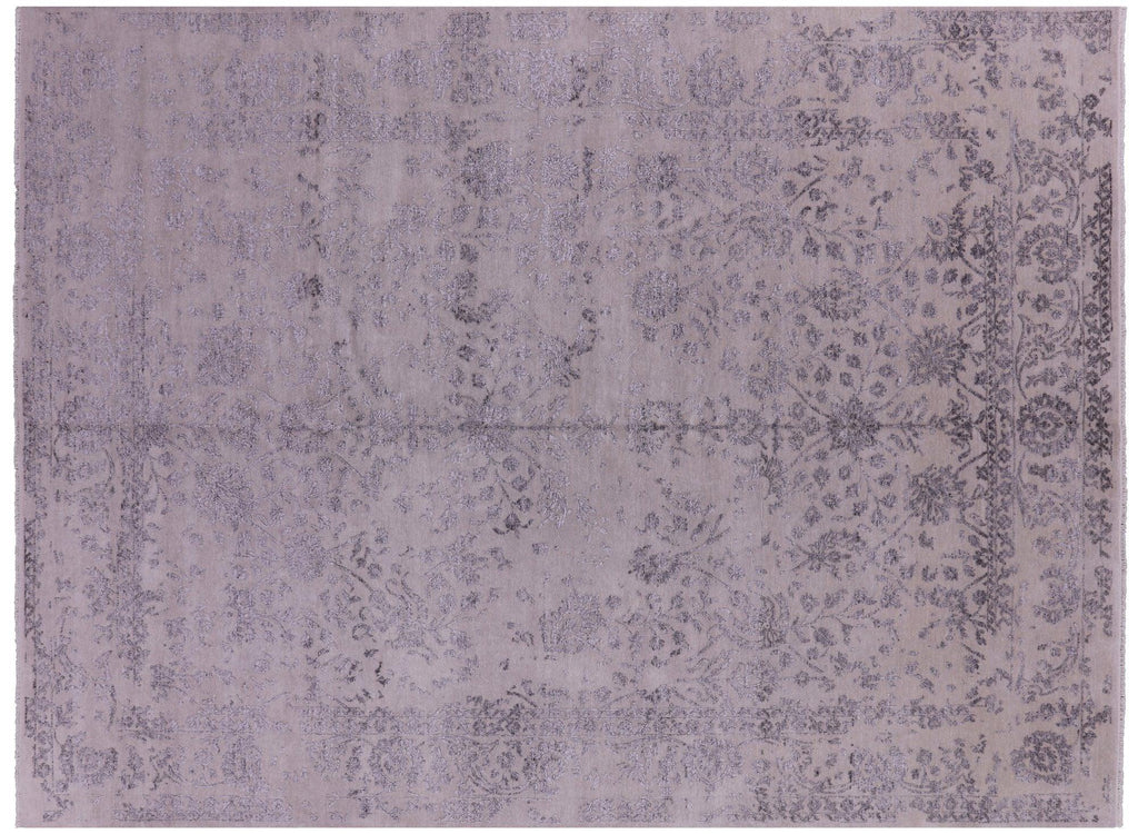Hand-Knotted Persian Tabriz Wool & Silk Rug - Manhattan Rugs