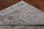 SUPER SALE Grey 9' 1" X 11' 10" Hand-Knotted Persian Tabriz Wool & Silk Rug - Q8442