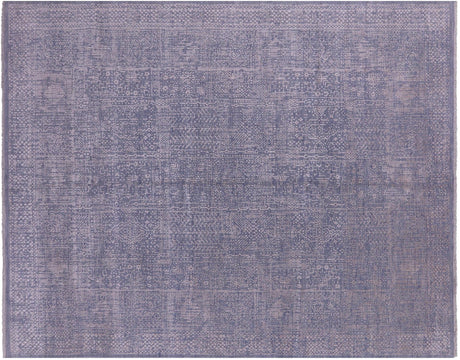 Modern Hand-Knotted Wool & Silk Rug - Manhattan Rugs