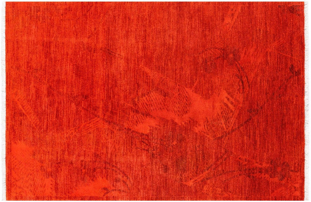 Overdyed Full Pile Hand-Knotted Rug - Manhattan Rugs