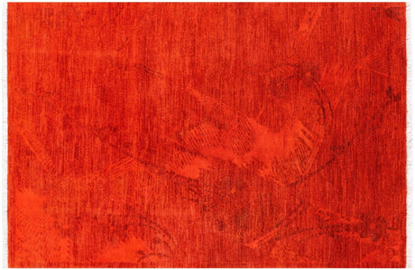 Overdyed Full Pile Hand-Knotted Rug - Manhattan Rugs