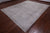 SUPER SALE Ivory 9' 6" X 12' 1" Hand Knotted Persian Vintage White Wash Rug - Q8507