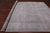 SUPER SALE Ivory 9' 6" X 12' 1" Hand Knotted Persian Vintage White Wash Rug - Q8507