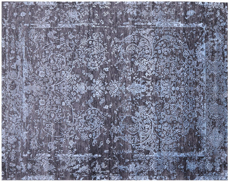 Wool & Silk Persian Hand Knotted Rug - Manhattan Rugs